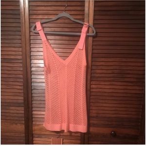 BeBe Chevron Stitch Knit Tank -Medim